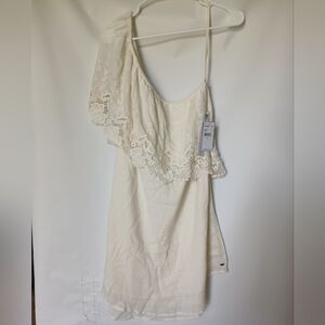 O'Neill One Shoulder Womens Tunic Size M Color Cream